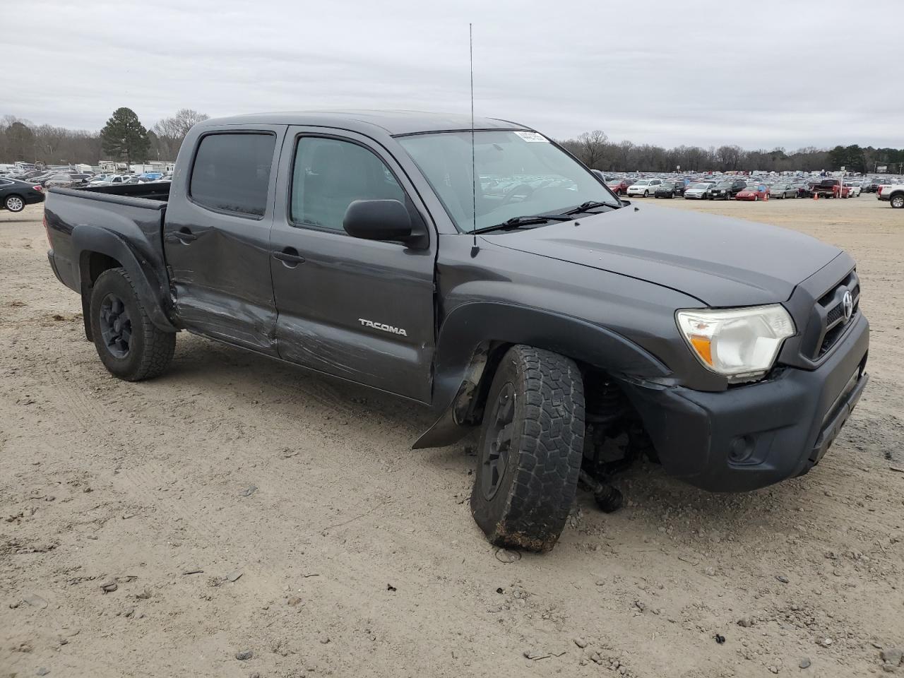 2014 Toyota Tacoma VIN 3TMLU4ENXEM155642 Copart auction photo, all over damage thumbnail 4