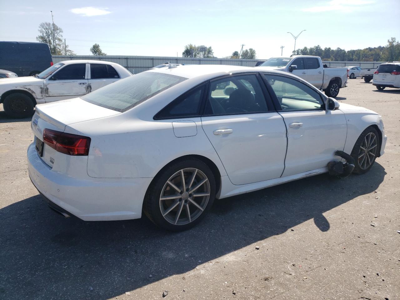 2017 Audi A6 VIN WAUG8AFC7HN100753 Copart auction photo, front end damage thumbnail 3