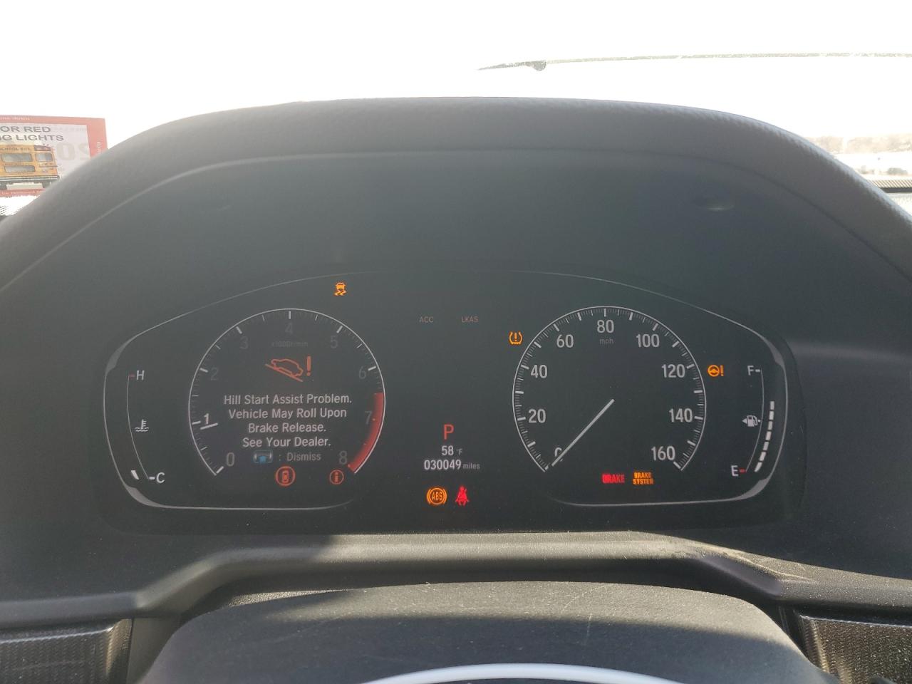 2019 Honda Accord VIN 1HGCV1F38KA126398 Copart auction photo, rear end damage thumbnail 9