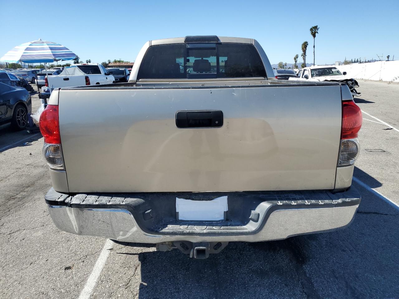 2008 Toyota Tundra VIN 5TFRT54148X017160 Copart auction photo, side / minor dent/scratches damage thumbnail 6