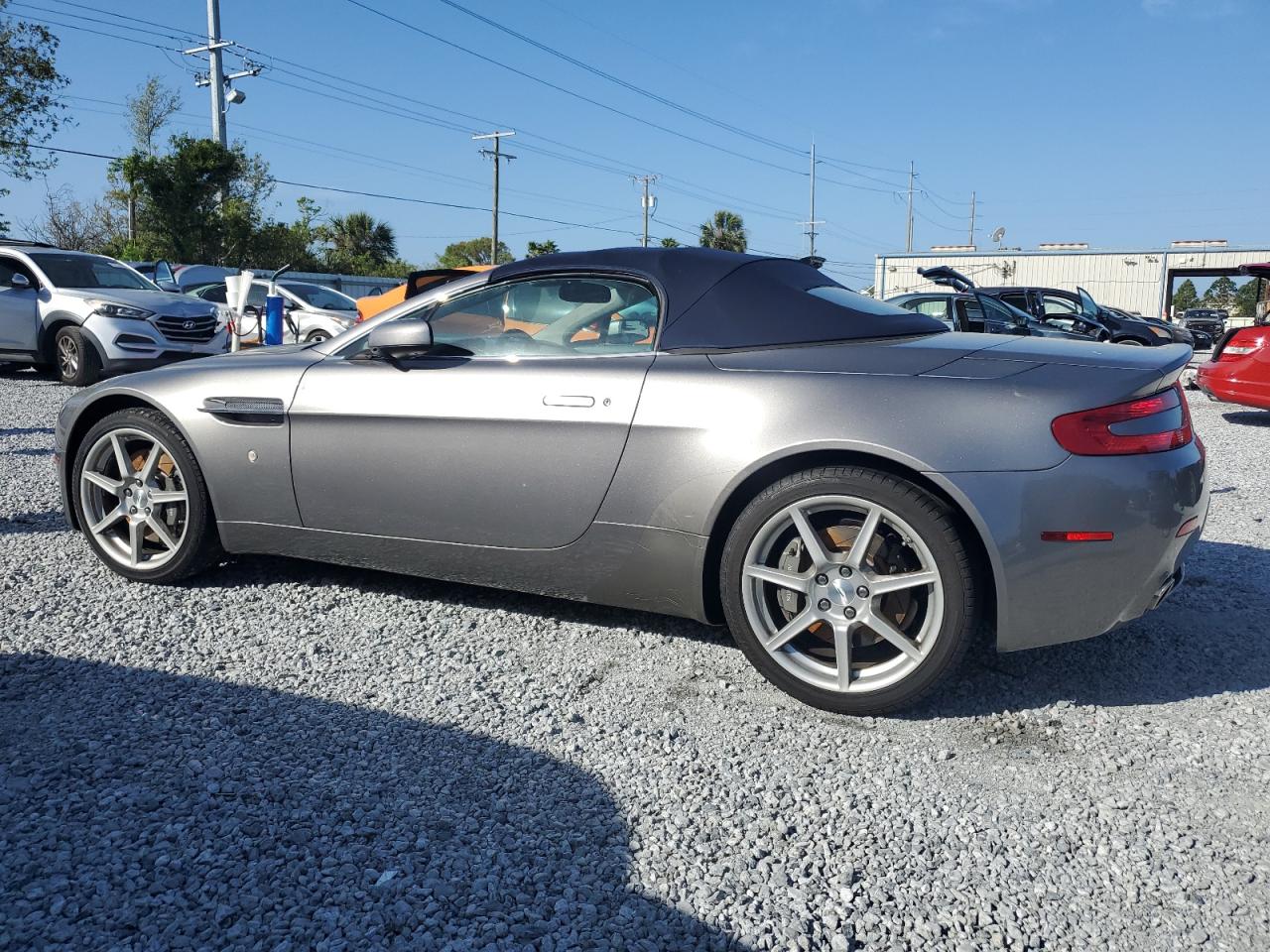 2008 Aston Martin Vantage VIN SCFBF04B98GD08942 Copart auction photo, water/flood damage thumbnail 2