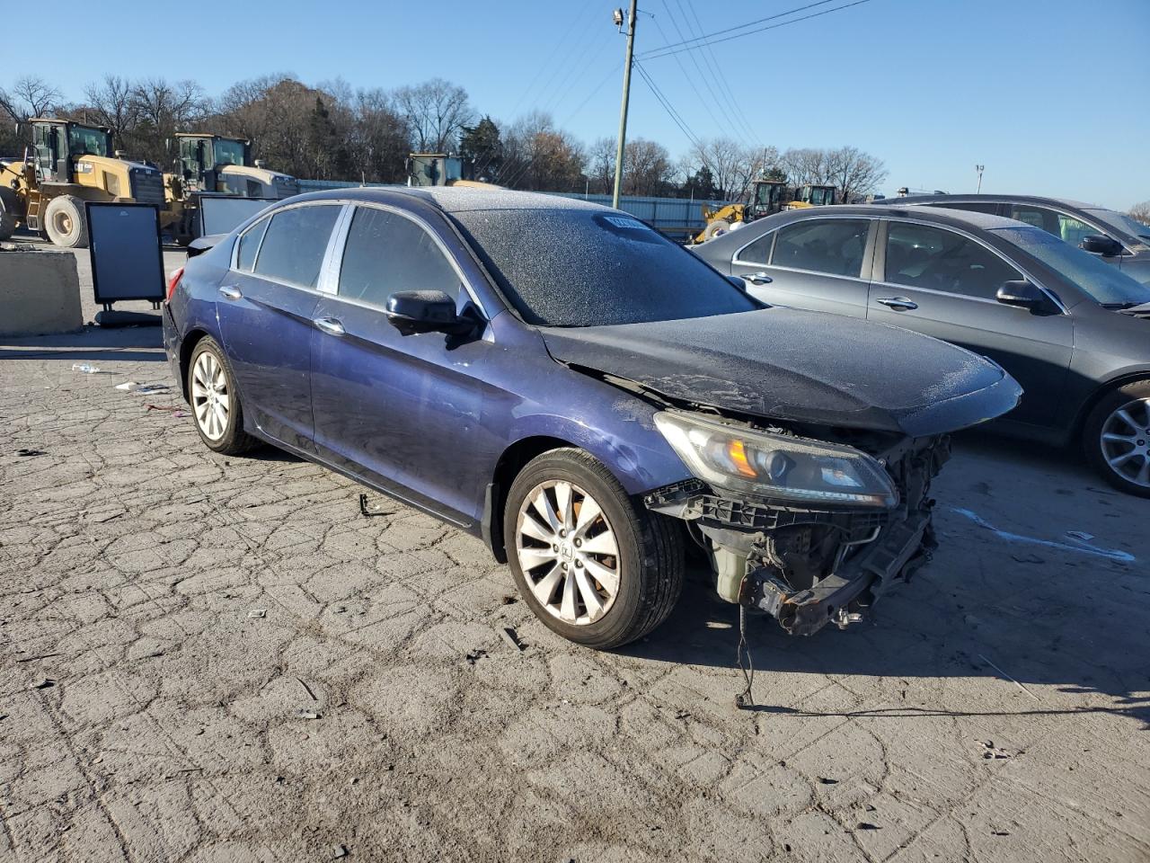 2013 Honda Accord VIN 1HGCR2F78DA075971 Copart auction photo, front end / rear end damage thumbnail 4
