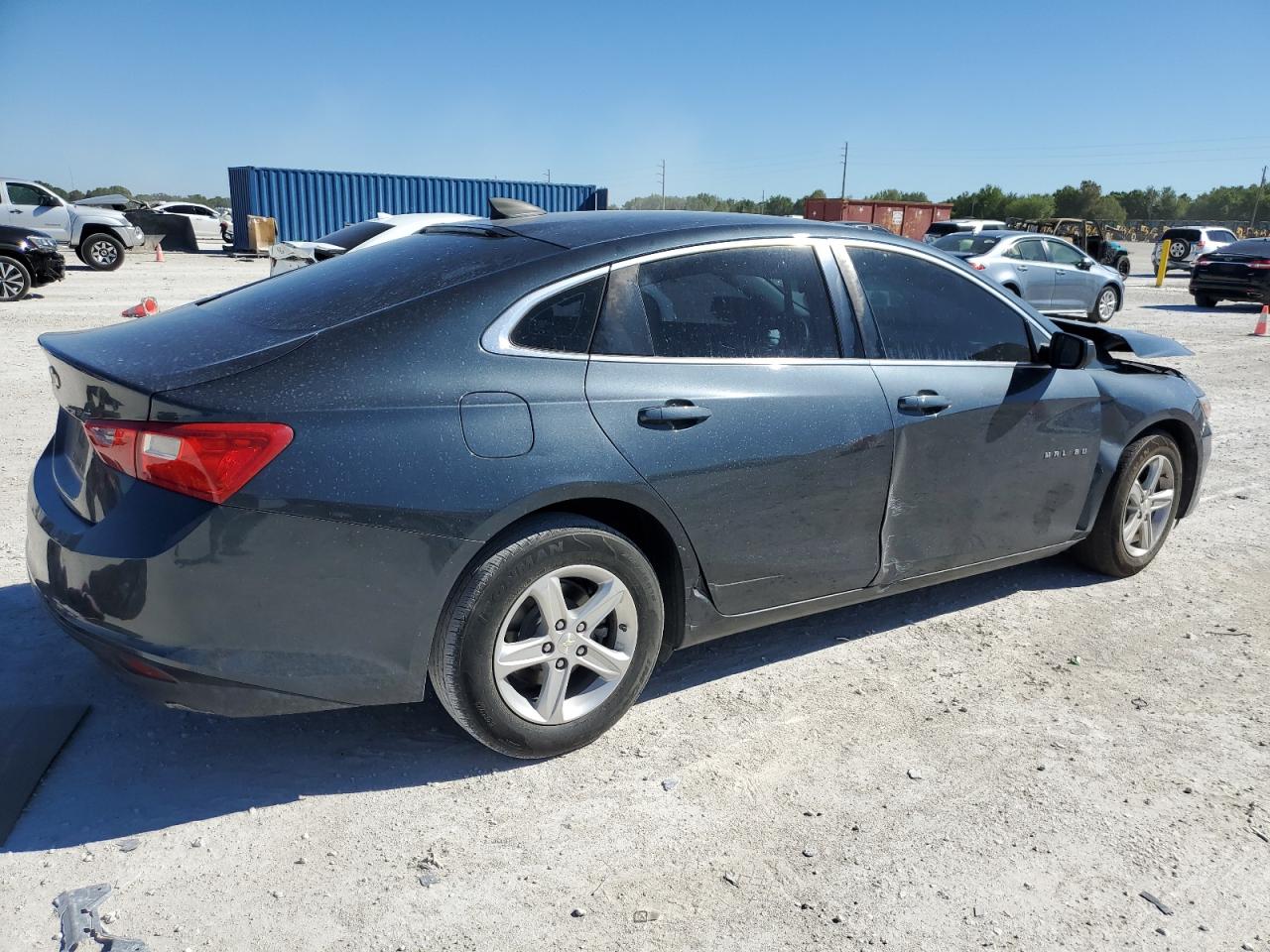 2019 Chevrolet Malibu VIN 1G1ZB5ST9KF125707 Copart auction photo, front end / side damage thumbnail 3