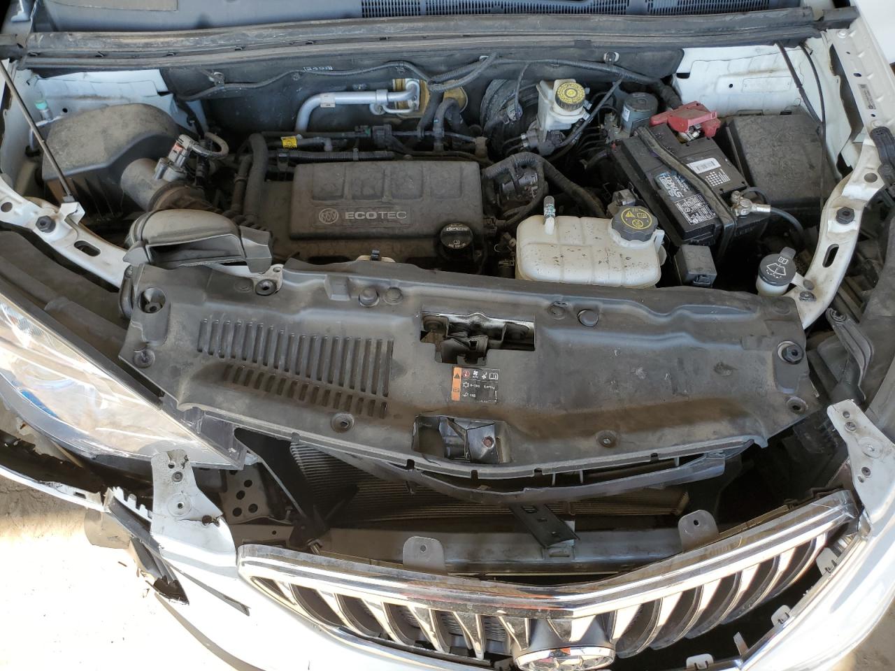 2016 Buick Encore VIN KL4CJESB5GB733451 Copart auction photo, front end damage thumbnail 11
