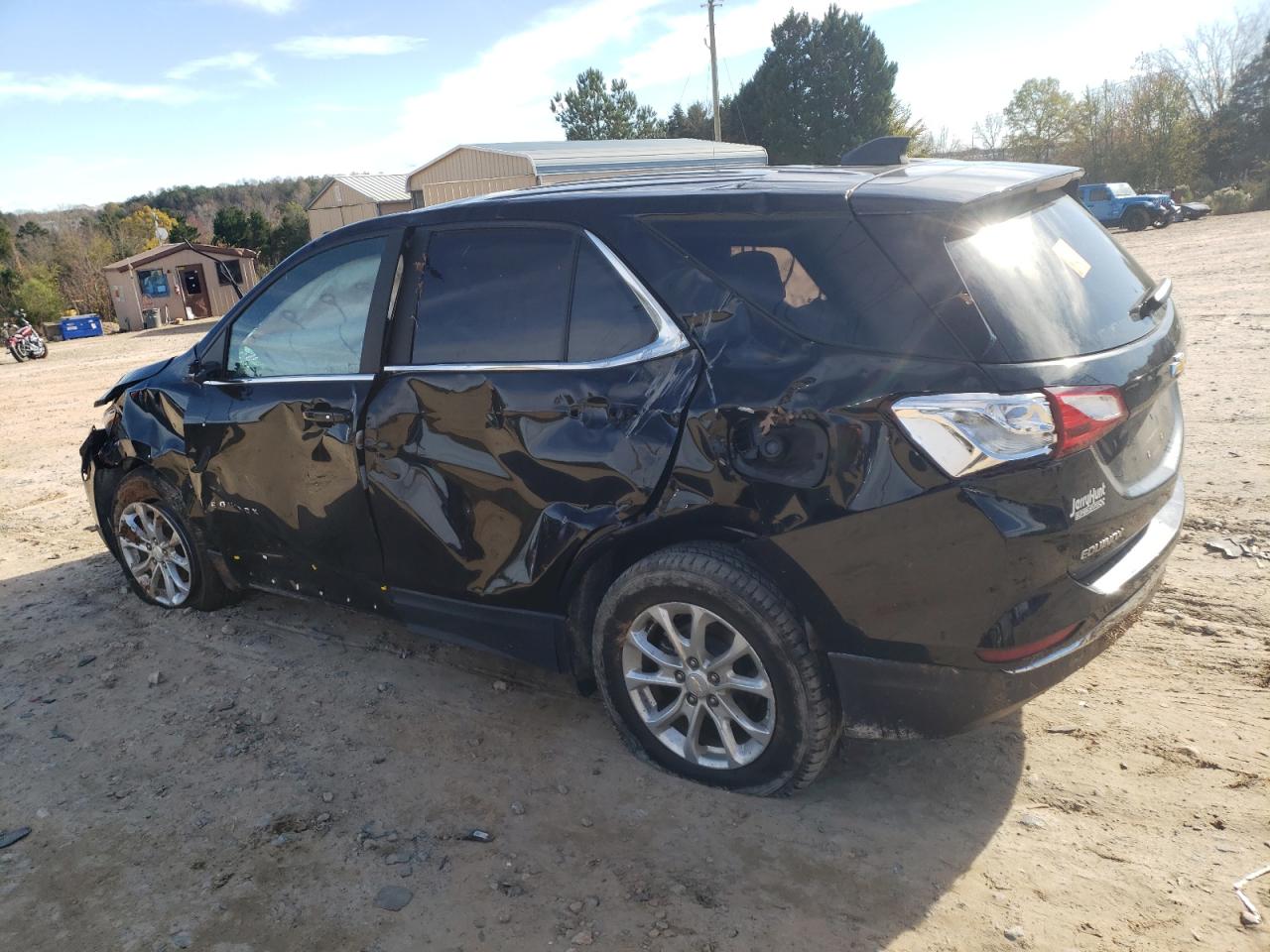 2021 Chevrolet Equinox VIN 2GNAXUEV6M6146502 Copart auction photo, rollover damage thumbnail 2