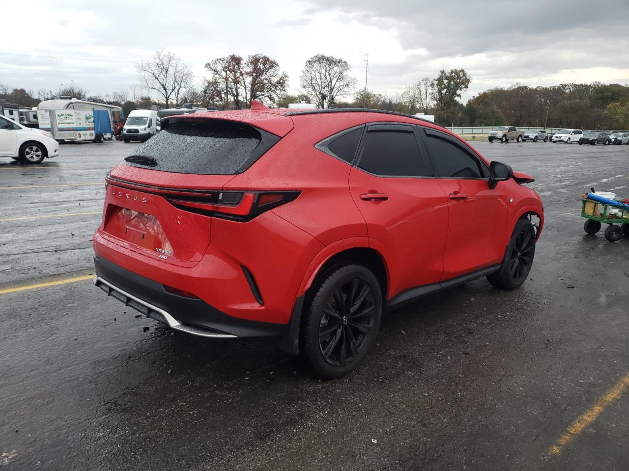 2022 Lexus NX VIN 2T2KGCEZ3NC005490 Copart auction photo, front end damage thumbnail 3