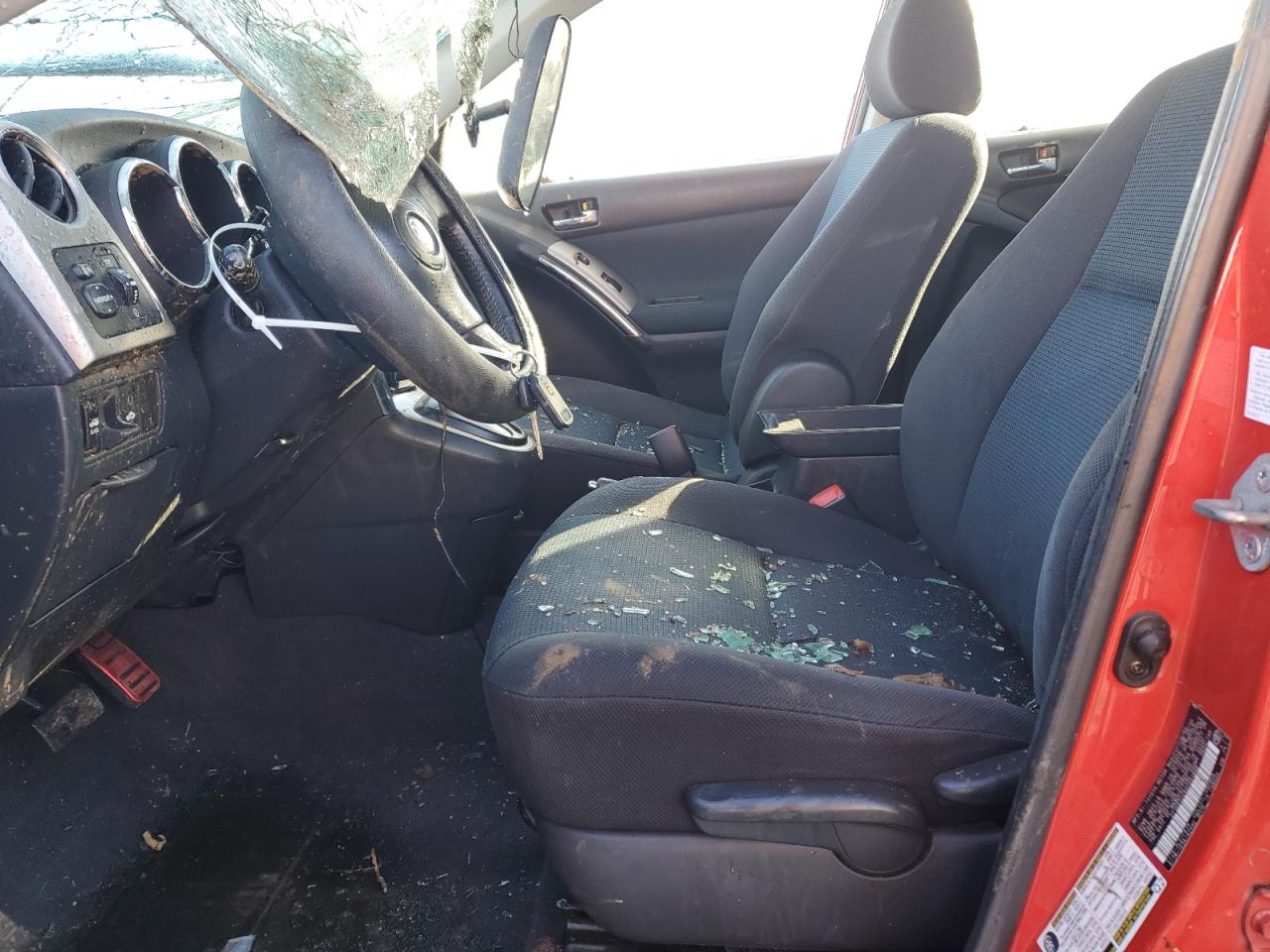 2005 Toyota Corolla VIN 2T1KR32E85C501868 Copart auction photo, rollover damage thumbnail 7