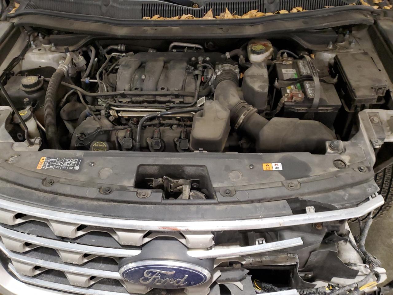 2016 Ford Explorer VIN 1FM5K8D83GGC11513 Copart auction photo, front end damage thumbnail 12