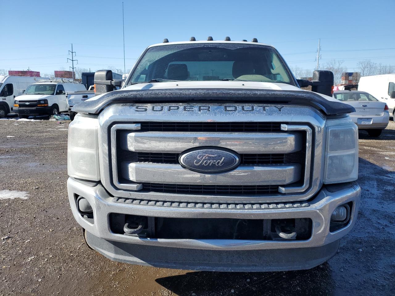 2012 Ford F350 VIN 1FT8X3B69CEB01417 Copart auction photo, side damage thumbnail 5
