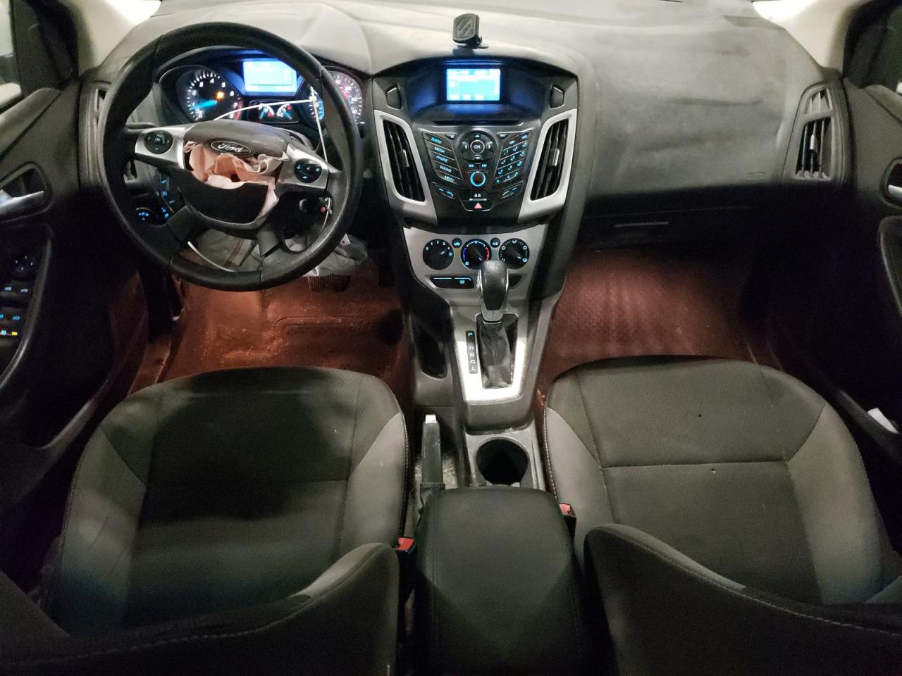 2014 Ford Focus VIN 1FADP3F21EL197828 Copart auction photo, front end / side damage thumbnail 8