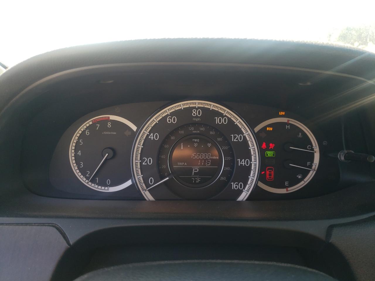 2014 Honda Accord VIN 1HGCR2F86EA107746 Copart auction photo, all over / frame damage damage thumbnail 9