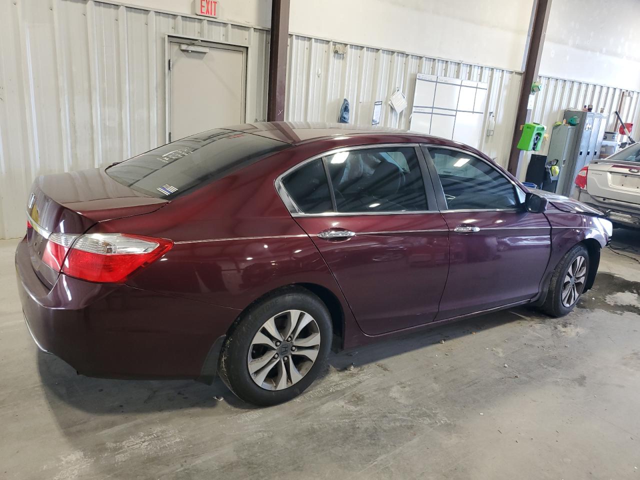 2014 Honda Accord VIN 1HGCR2F31EA060534 Copart auction photo, front end / rear end damage thumbnail 3