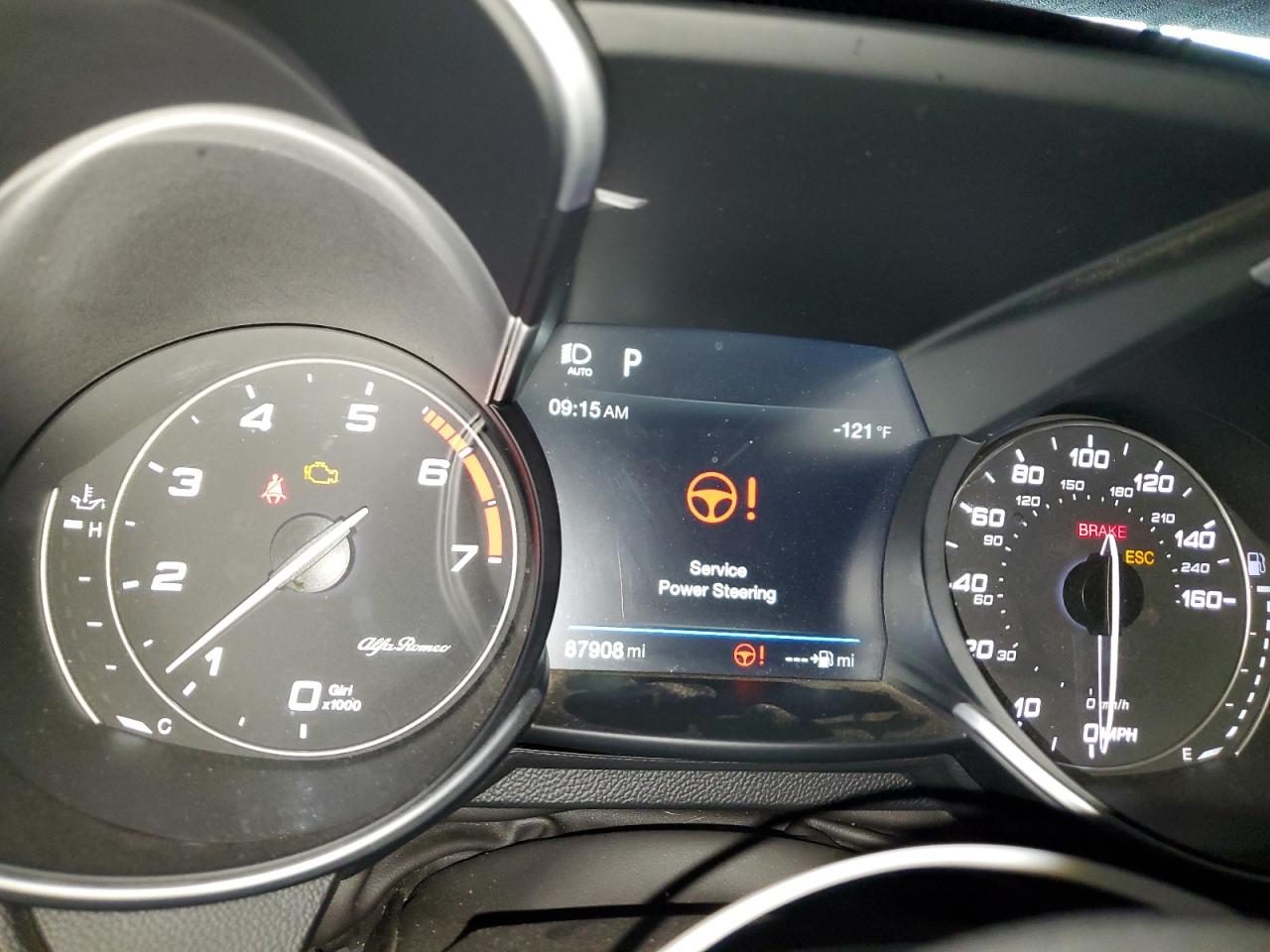 2018 Alfa Romeo Giulia VIN ZARFAEBNXJ7567280 Copart auction photo, rear end damage thumbnail 9