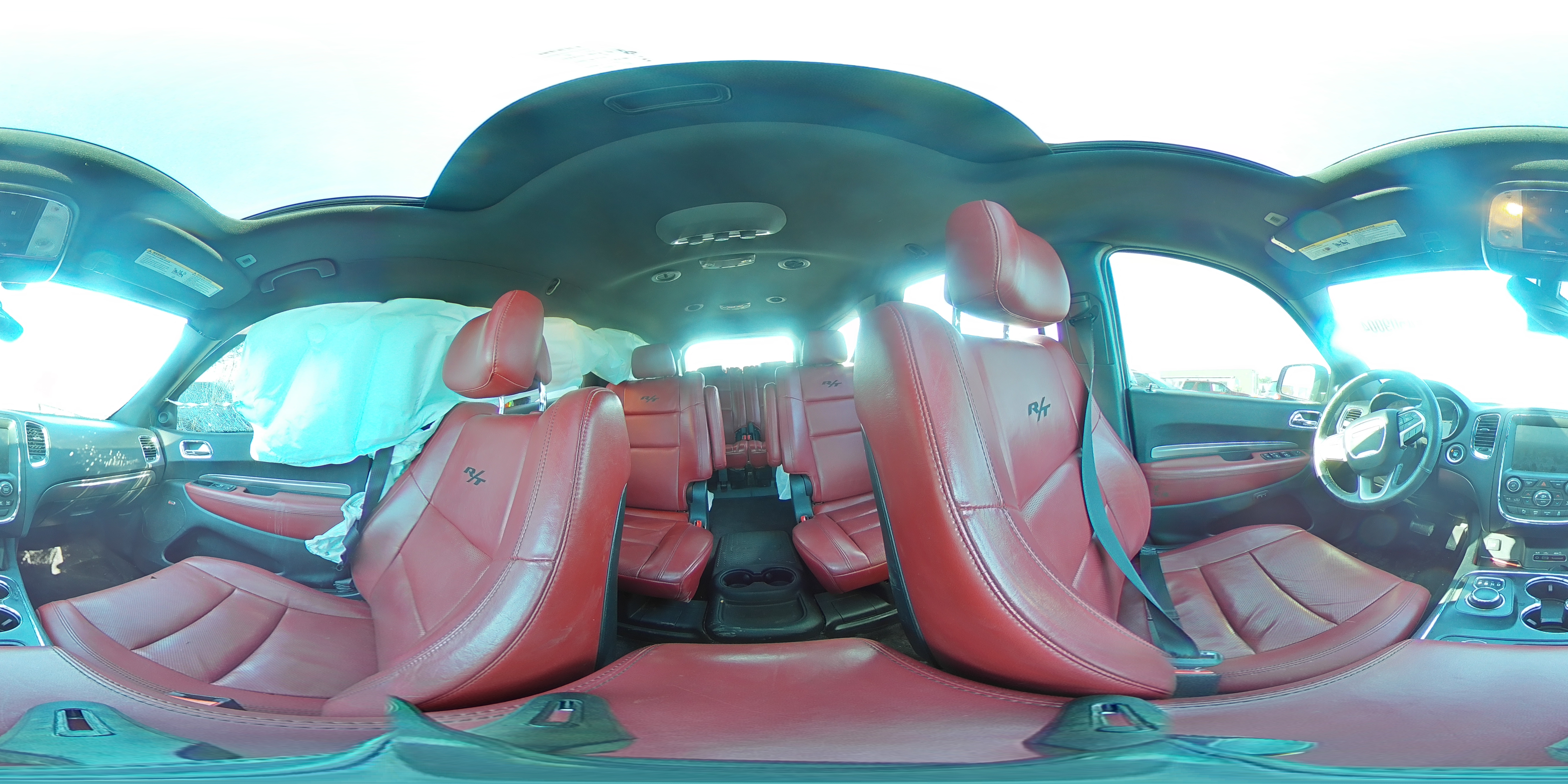 2017 Dodge Durango VIN 1C4SDJCT6HC704061 Copart auction photo, side / front end damage thumbnail 14
