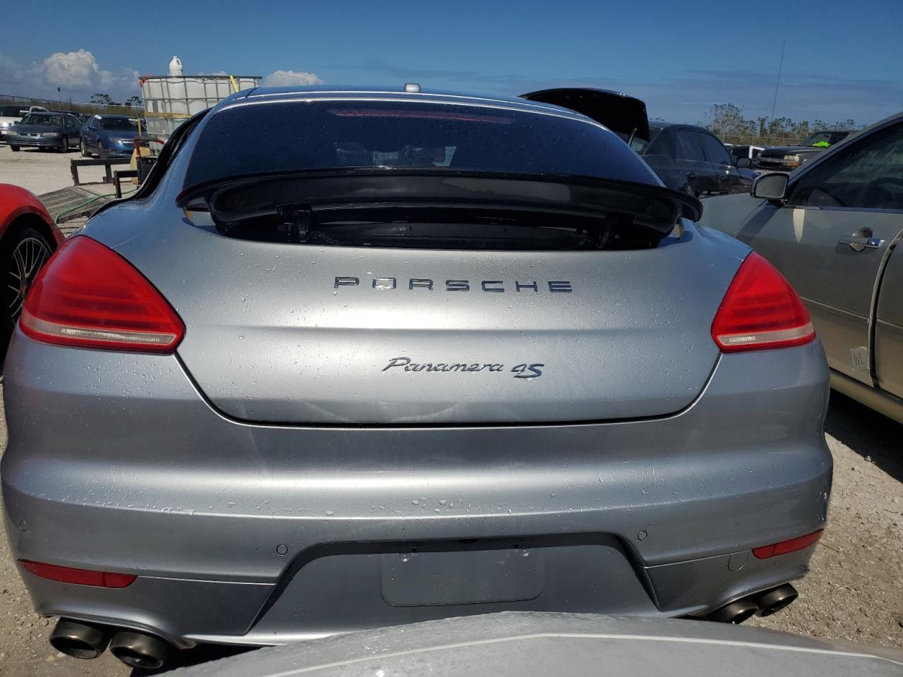 2014 Porsche Panamera VIN WP0BB2A71EL062068 Copart auction photo, water/flood damage thumbnail 6