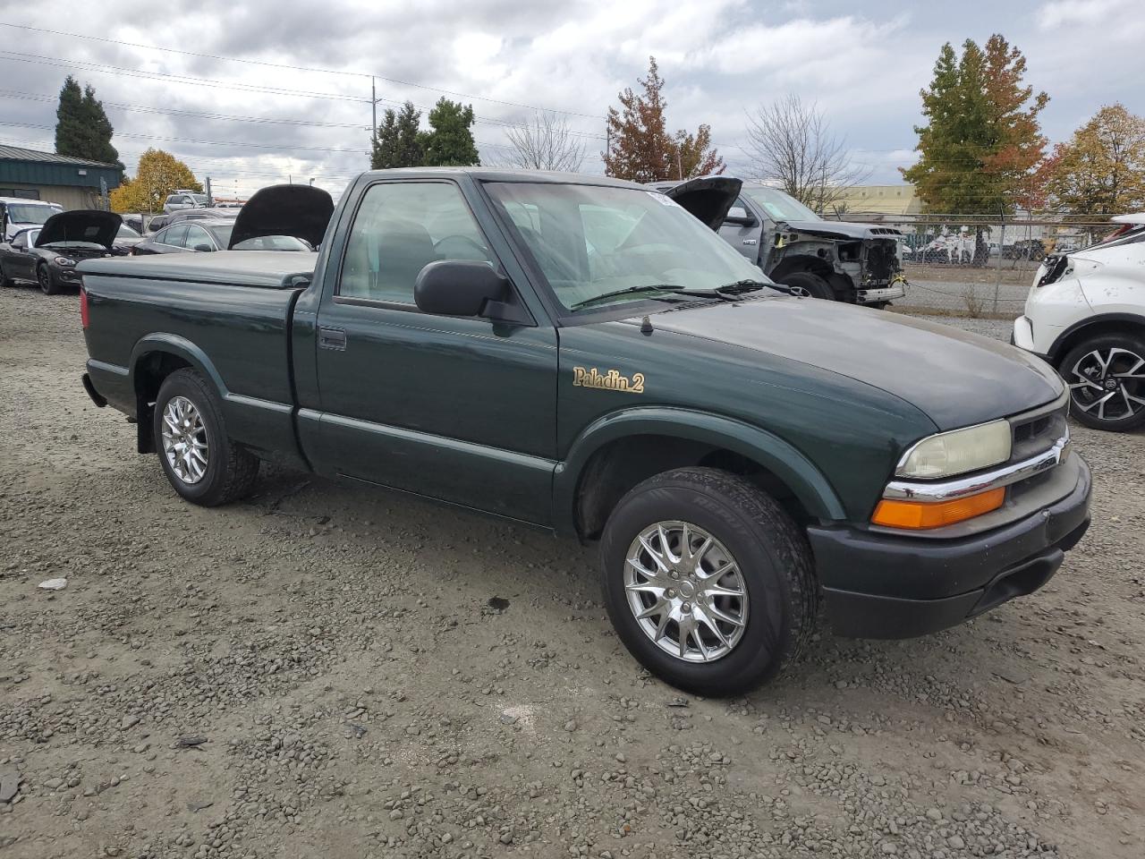 2003 Chevrolet S-10 Pickup VIN 1GCCS14H938163071 Copart auction photo, rear end damage thumbnail 4