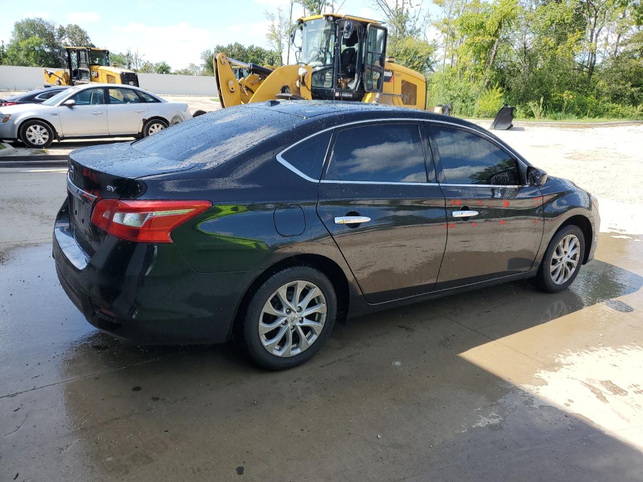 2019 Nissan Sentra VIN 3N1AB7AP2KY247499 Copart auction photo, front end / rear end damage thumbnail 3
