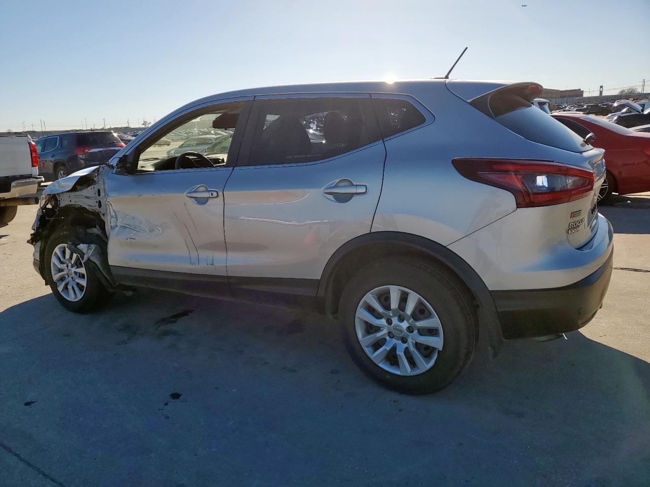 2020 Nissan Rogue VIN JN1BJ1CV7LW552781 Copart auction photo, front end / side damage thumbnail 2