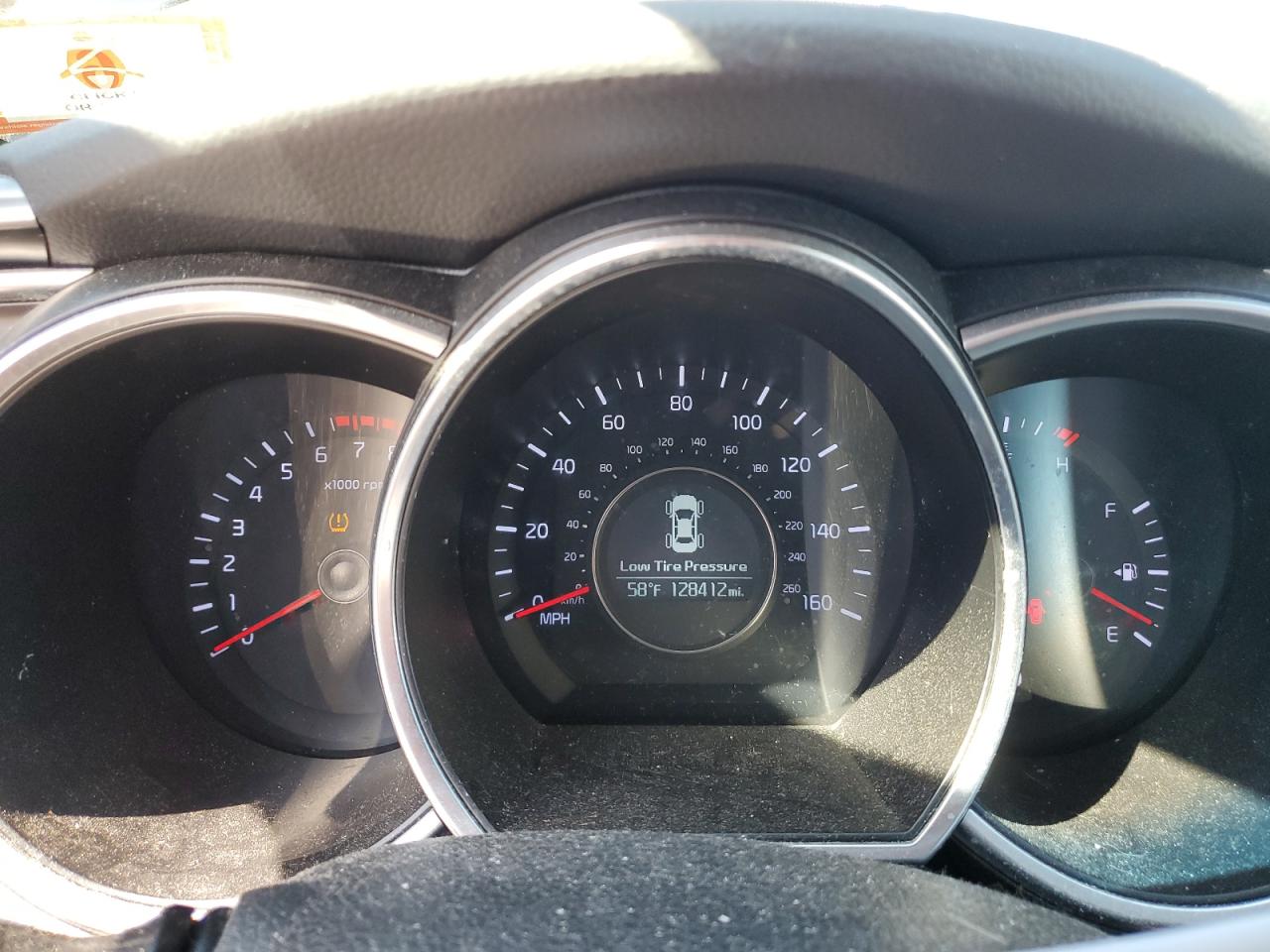 2015 KIA Optima VIN 5XXGM4A77FG355597 Copart auction photo, mechanical / minor dent/scratches damage thumbnail 9