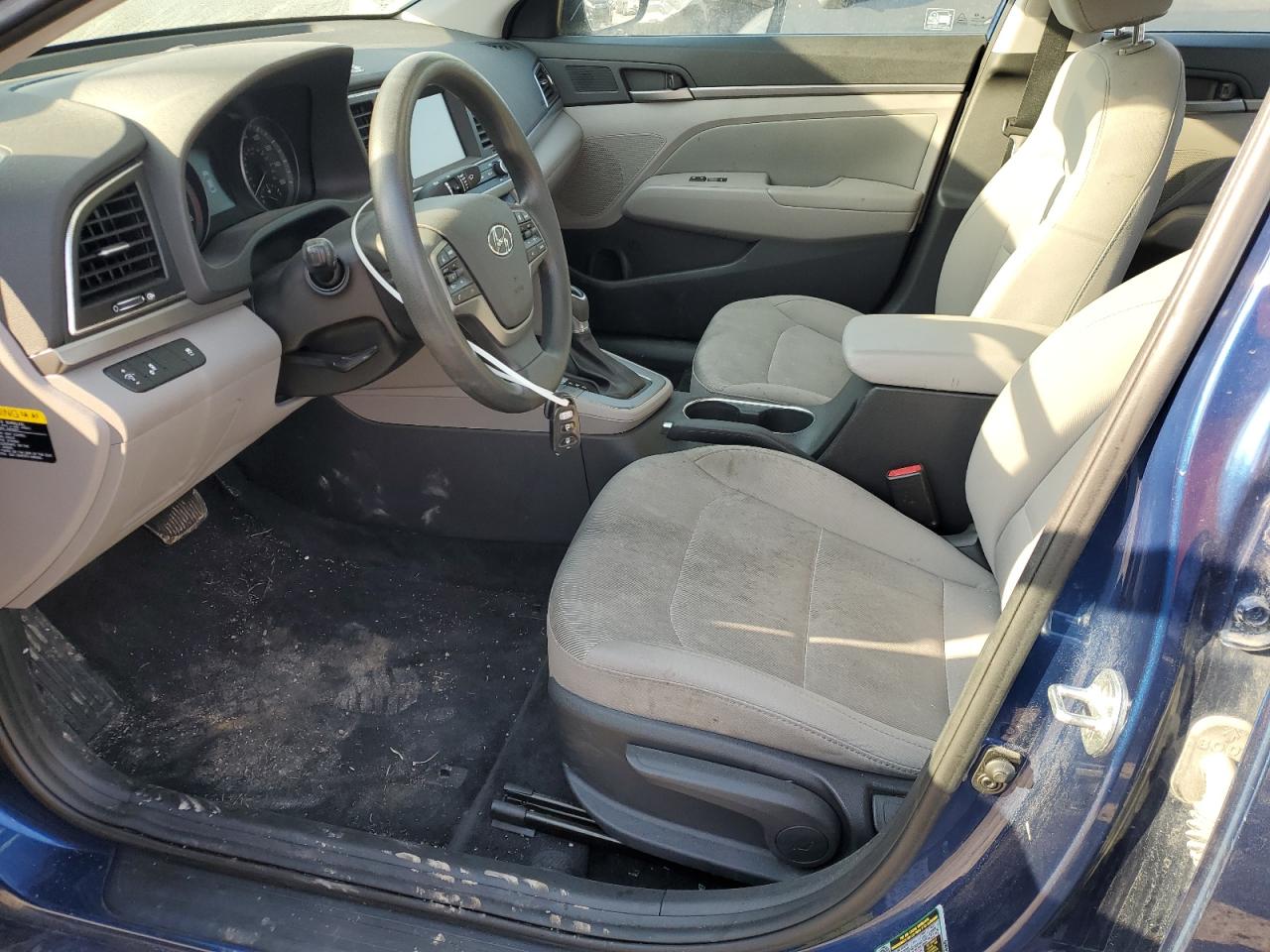 2018 Hyundai Elantra VIN 5NPD84LF8JH246185 Copart auction photo, rear end damage thumbnail 7