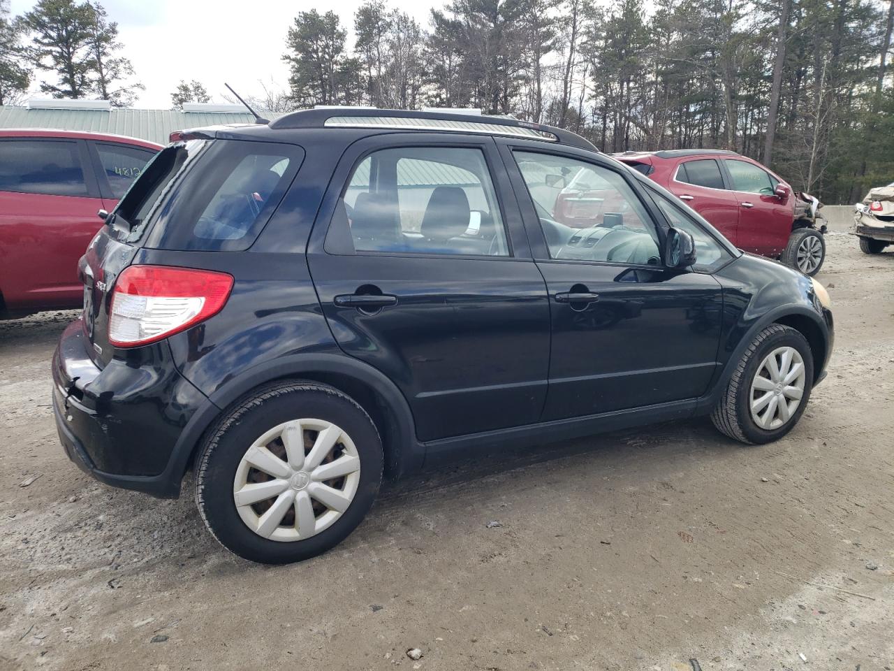 2010 Suzuki SX4 VIN JS2YB5A37A6300500 Copart auction photo, rear end damage thumbnail 3