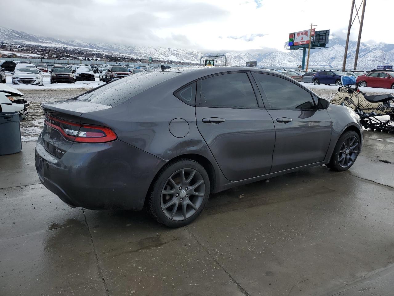 2016 Dodge Dart VIN 1C3CDFBB9GD607380 Copart auction photo, undercarriage damage thumbnail 3