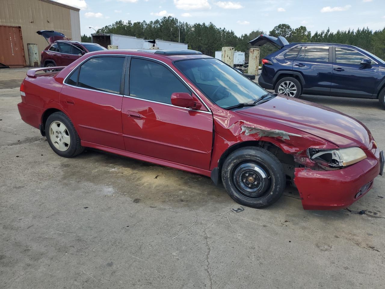 2001 Honda Accord VIN 1HGCG16531A049675 Copart auction photo, front end damage thumbnail 4
