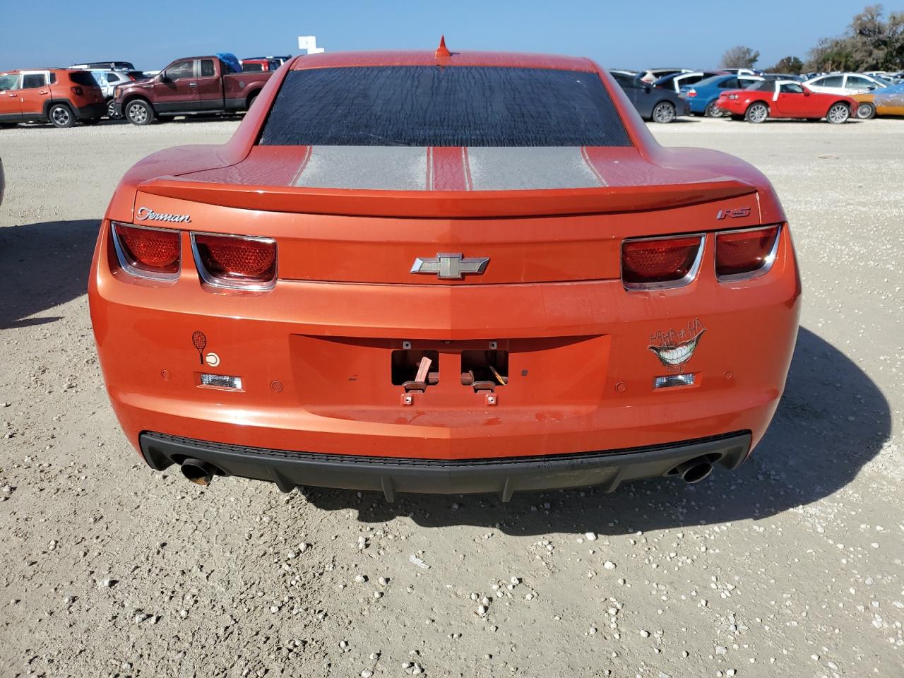 2013 Chevrolet Camaro VIN 2G1FC1E36D9204624 Copart auction photo, water/flood damage thumbnail 6