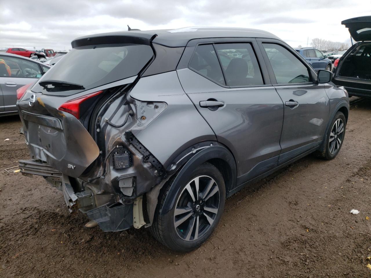 2019 Nissan Kicks VIN 3N1CP5CU2KL470706 Copart auction photo, rear end / minor dent/scratches damage thumbnail 3