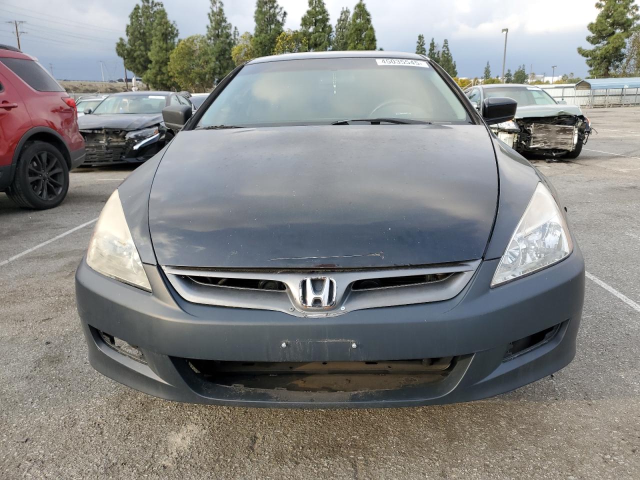2006 Honda Accord VIN 1HGCM72306A024367 Copart auction photo, rear end damage thumbnail 5