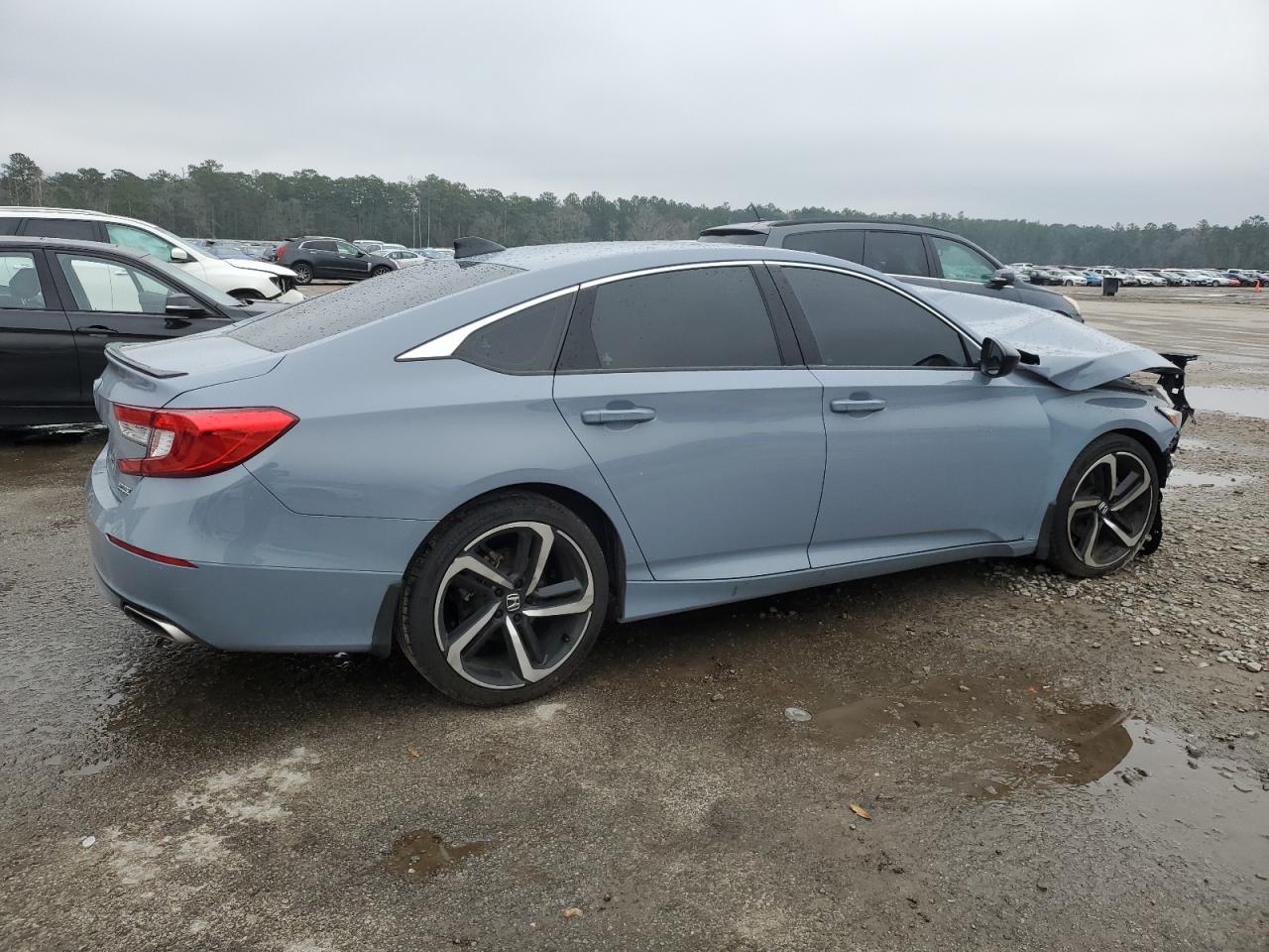2022 Honda Accord VIN 1HGCV1F48NA006310 Copart auction photo, front end damage thumbnail 3