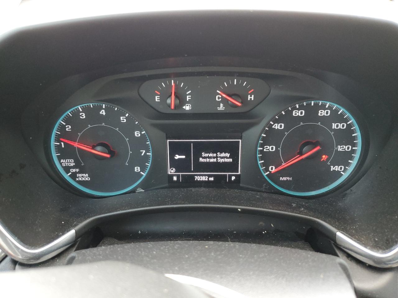 2020 Chevrolet Equinox VIN 3GNAXHEV7LS557317 Copart auction photo, front end damage thumbnail 9