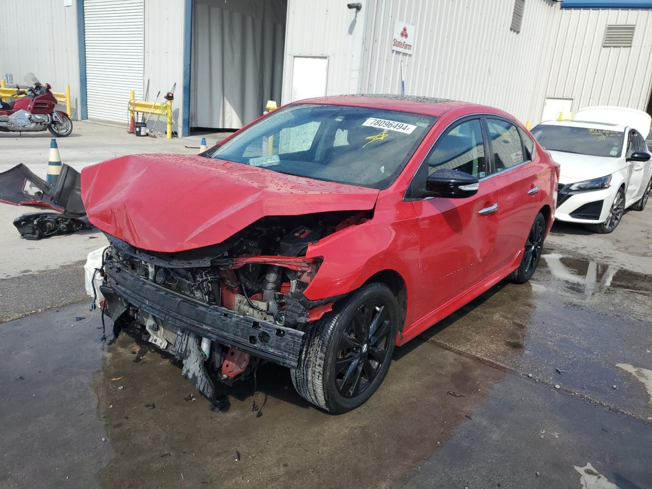 2017 Nissan Sentra VIN 3N1CB7AP4HY290596