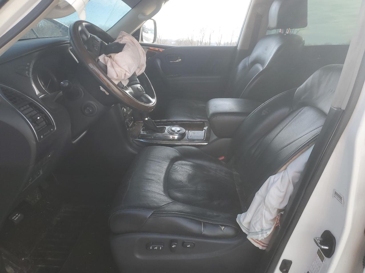 2012 Infiniti QX56 VIN JN8AZ2ND2C9716033 Copart auction photo, all over damage thumbnail 7
