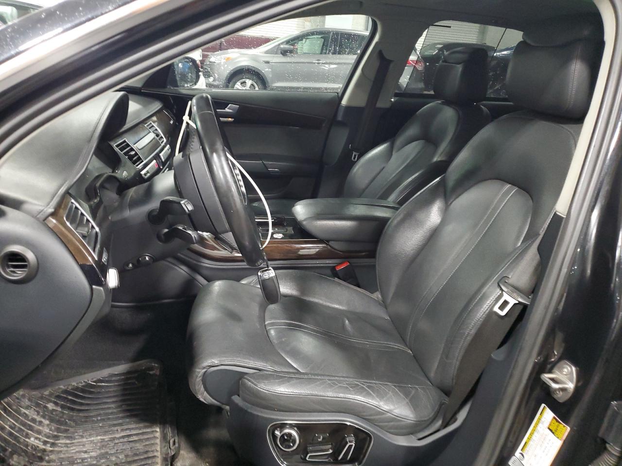 2013 Audi A8 VIN WAUR2AFD9DN019217 Copart auction photo, front end damage thumbnail 7