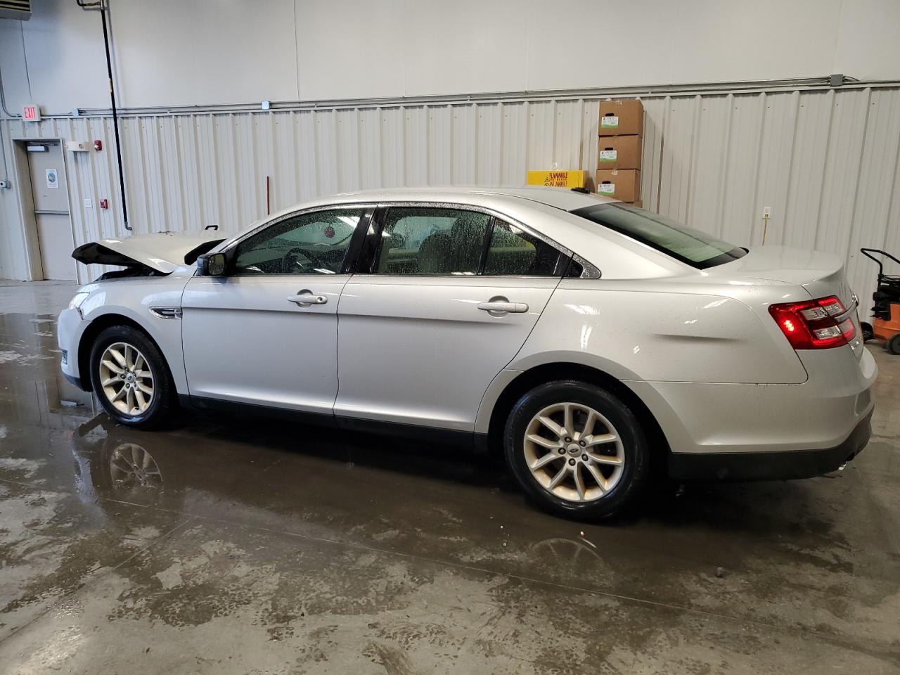 2013 Ford Taurus VIN 1FAHP2D83DG173301 Copart auction photo, front end / rear end damage thumbnail 2