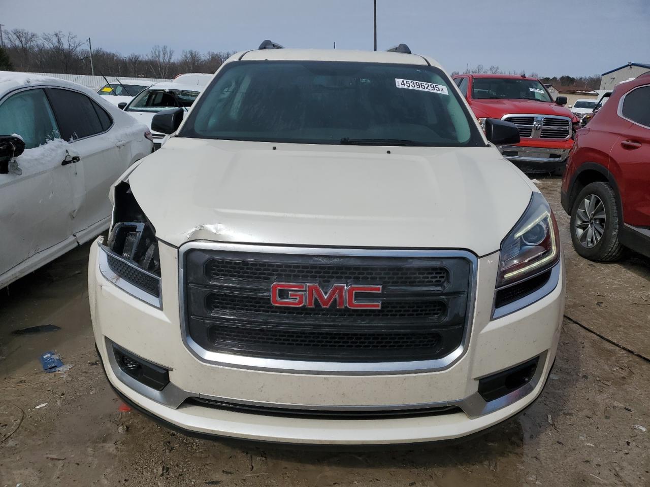 2014 GMC Acadia VIN 1GKKRPKDXEJ182352 Copart auction photo, front end damage thumbnail 5