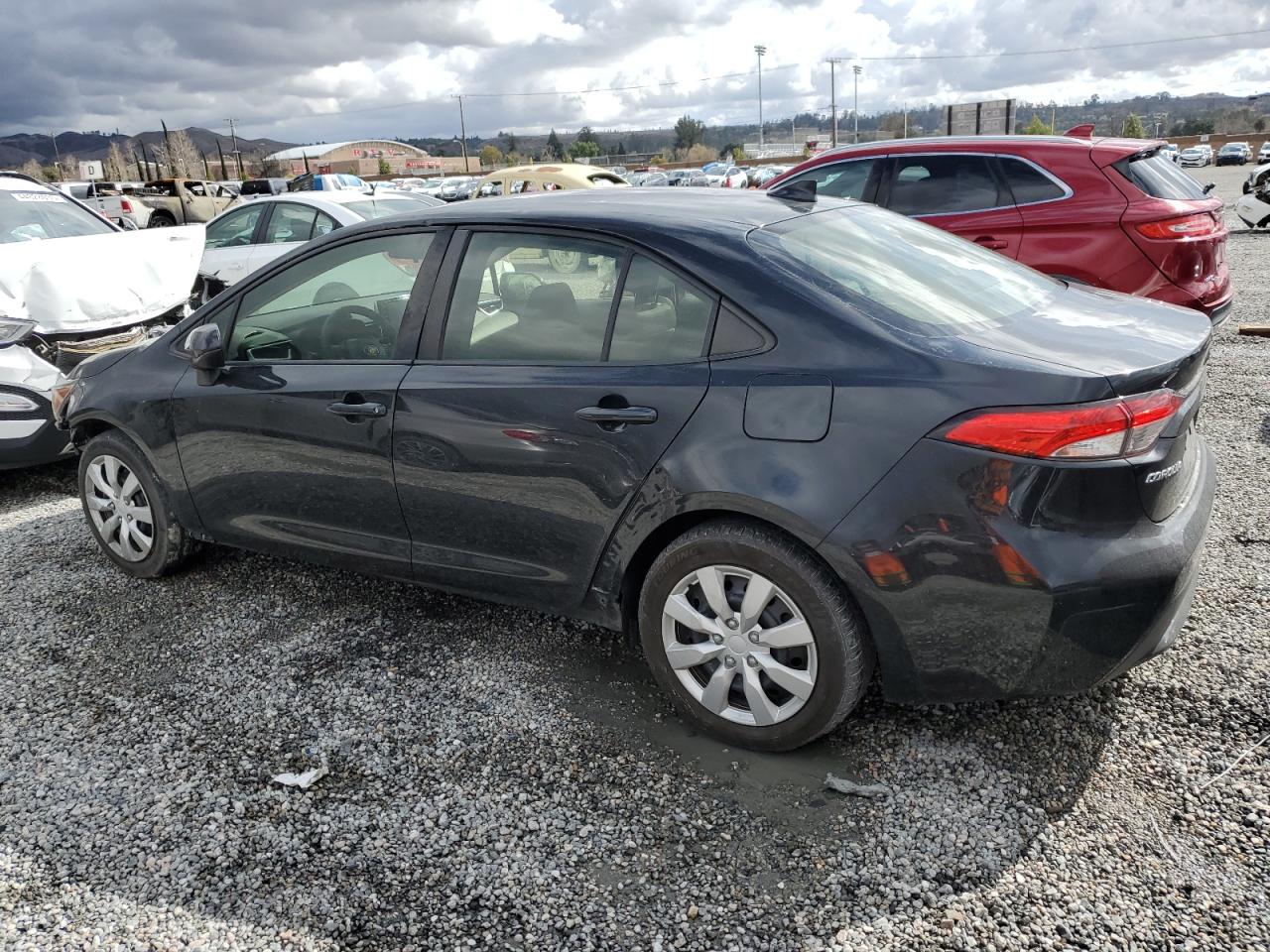 2020 Toyota Corolla VIN JTDEPRAE0LJ035264 Copart auction photo, front end / rear end damage thumbnail 2