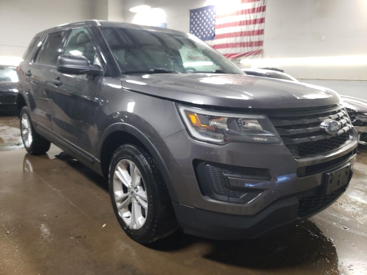 2016 Ford Explorer VIN 1FM5K8AR1GGD16029 Copart auction photo, rear end / side damage thumbnail 4