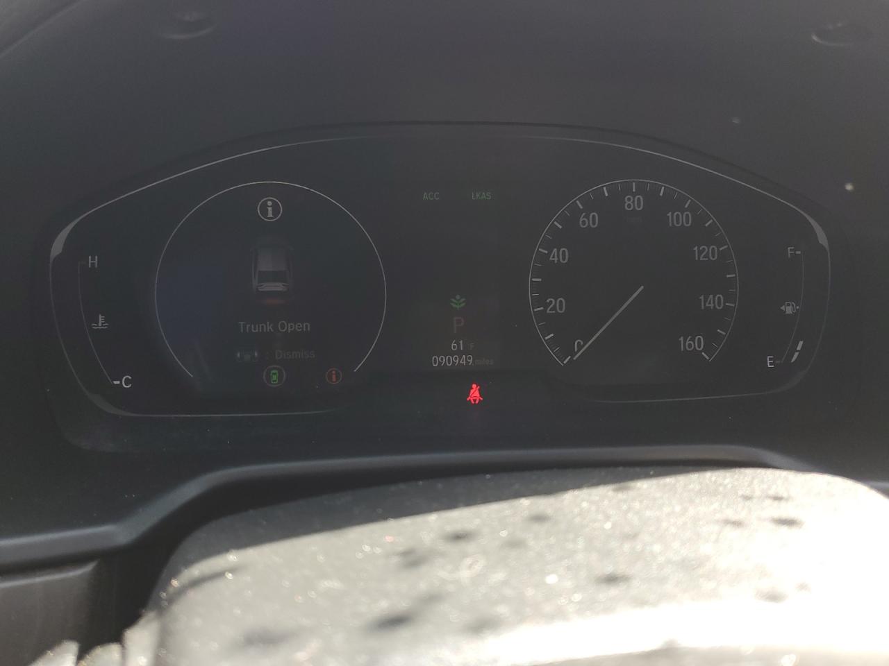 2018 Honda Accord VIN 1HGCV2F58JA017056 Copart auction photo, rear end damage thumbnail 9