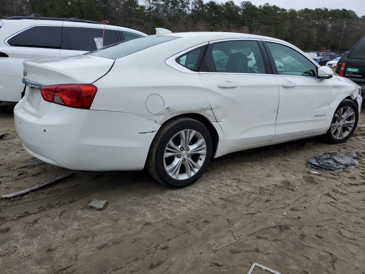 2015 Chevrolet Impala VIN 2G1125S36F9242222 Copart auction photo, all over damage thumbnail 3