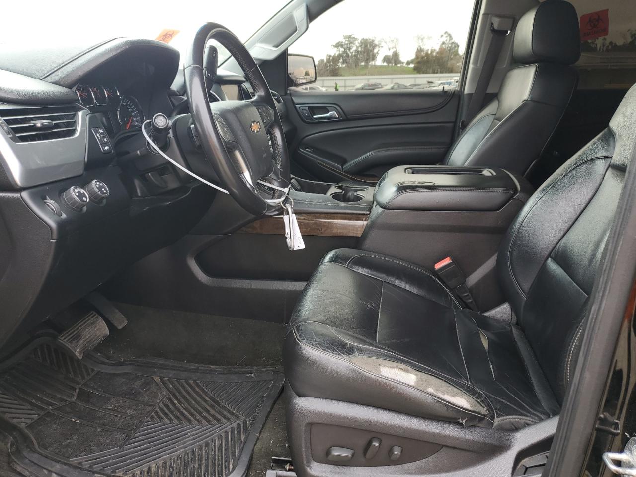 2015 Chevrolet Tahoe VIN 1GNSKBKC9FR226295 Copart auction photo, vandalism damage thumbnail 7