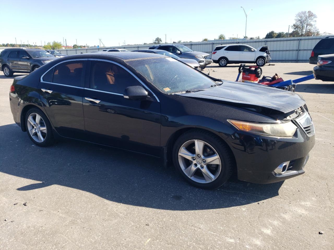 2012 Acura TSX VIN JH4CU2F67CC000197 Copart auction photo, front end damage thumbnail 4