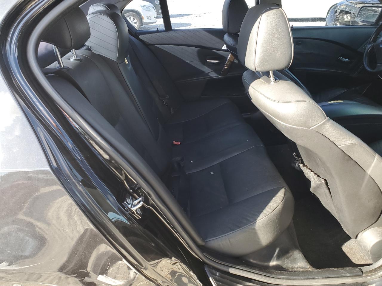 2004 BMW 5er VIN WBANA53534B854138 Copart auction photo, side damage thumbnail 10