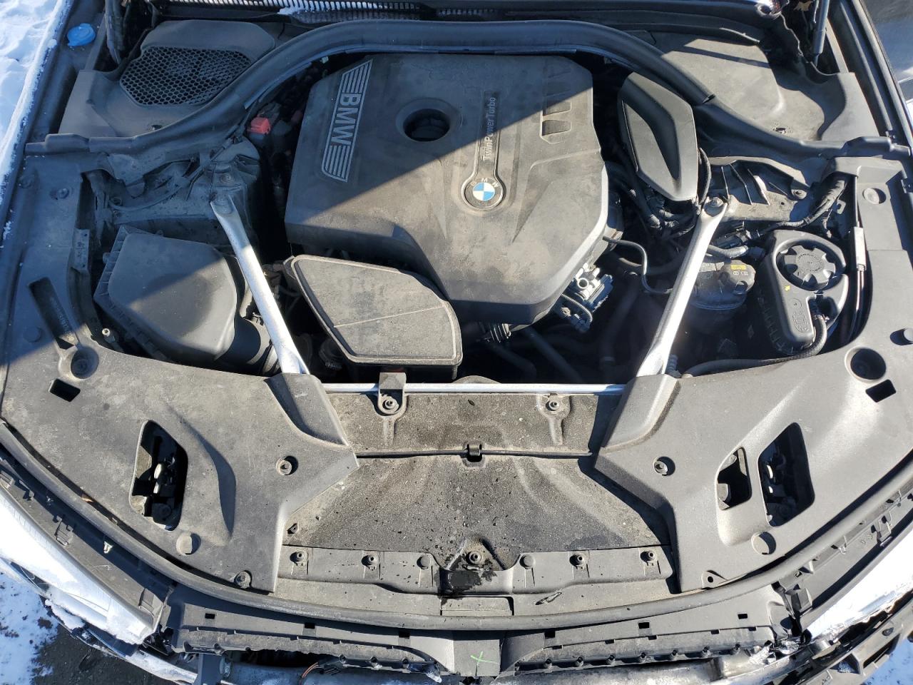 2018 BMW 5er VIN WBAJA7C51JWA74270 Copart auction photo, front end damage thumbnail 11