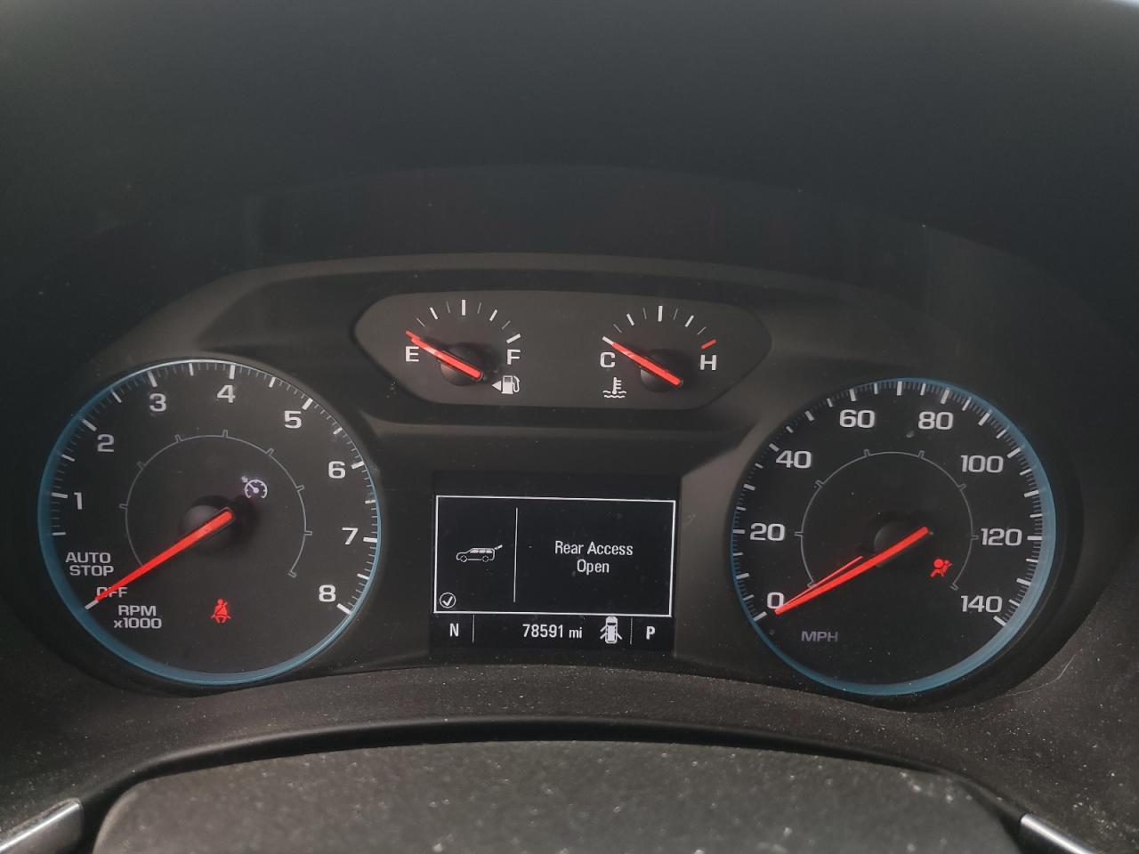 2021 Chevrolet Equinox VIN 3GNAXHEV9MS166249 Copart auction photo, rear end damage thumbnail 9