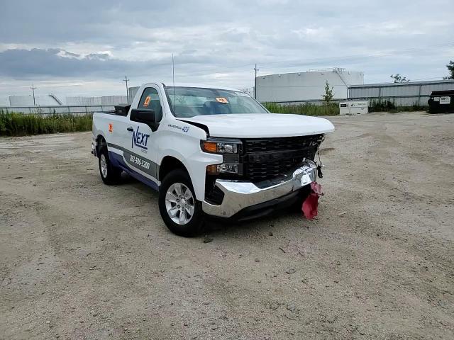 2021 Chevrolet Silverado VIN 3GCNWAEF5MG239603 Copart auction photo, front end / side damage thumbnail 10