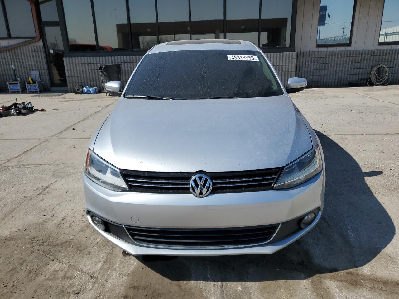 2014 Volkswagen Jetta VIN 3VWLL7AJXEM321338 Copart auction photo, front end / undercarriage damage thumbnail 5