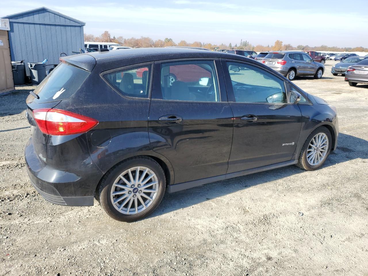 2017 Ford C-MAX VIN 1FADP5AU9DL502155 Copart auction photo, rear end damage thumbnail 3