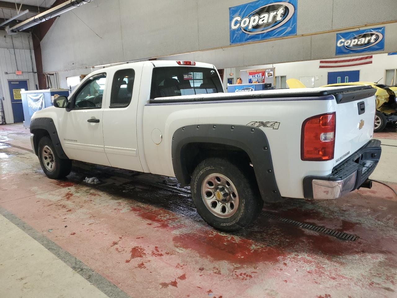 2012 Chevrolet Silverado VIN 1GCRKREAXCZ324760 Copart auction photo, front end damage thumbnail 2